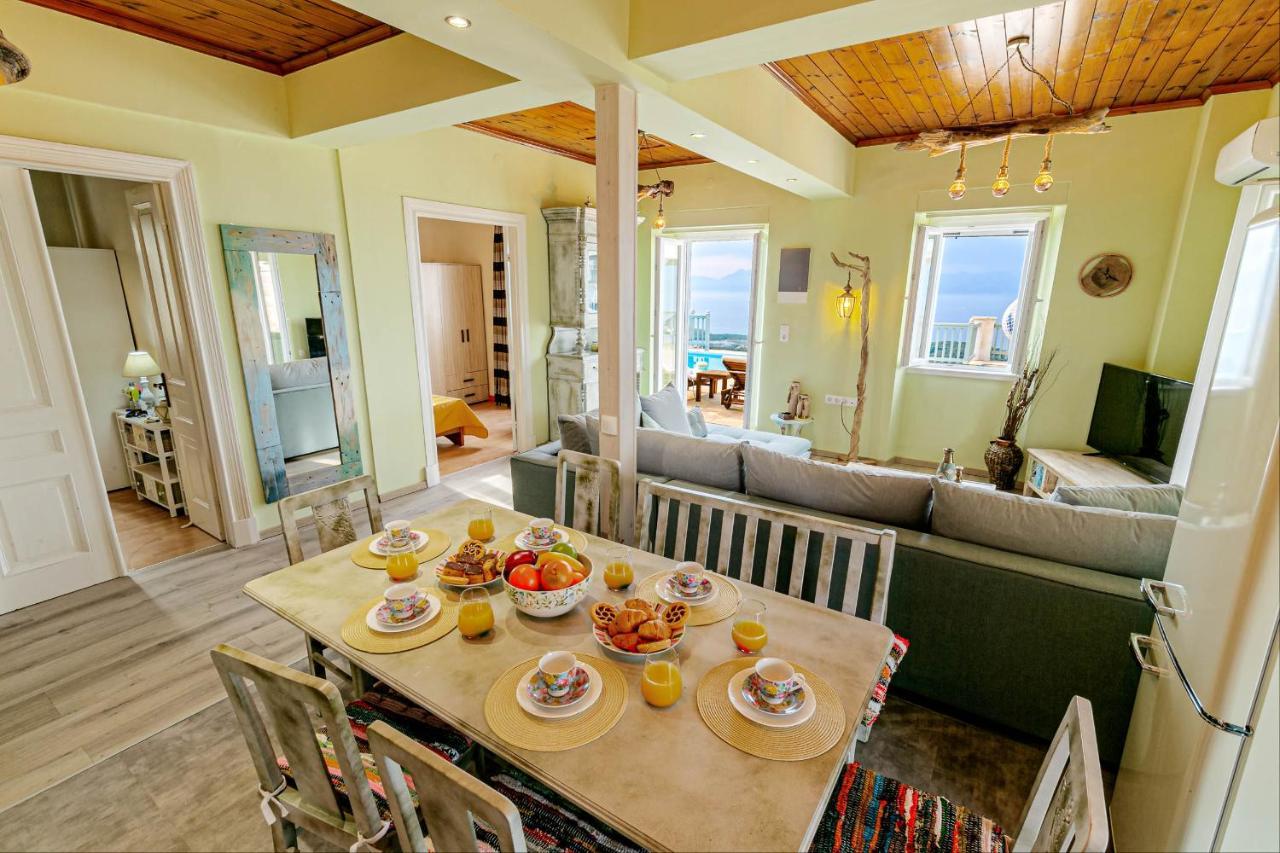Villa Orizontas Corfu, Private Villa With Breathtaking Views Loutses Ngoại thất bức ảnh