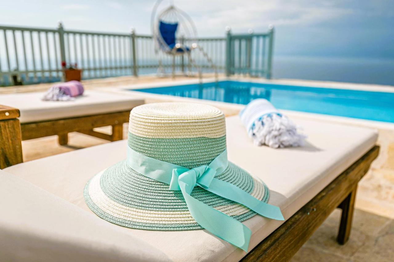 Villa Orizontas Corfu, Private Villa With Breathtaking Views Loutses Ngoại thất bức ảnh