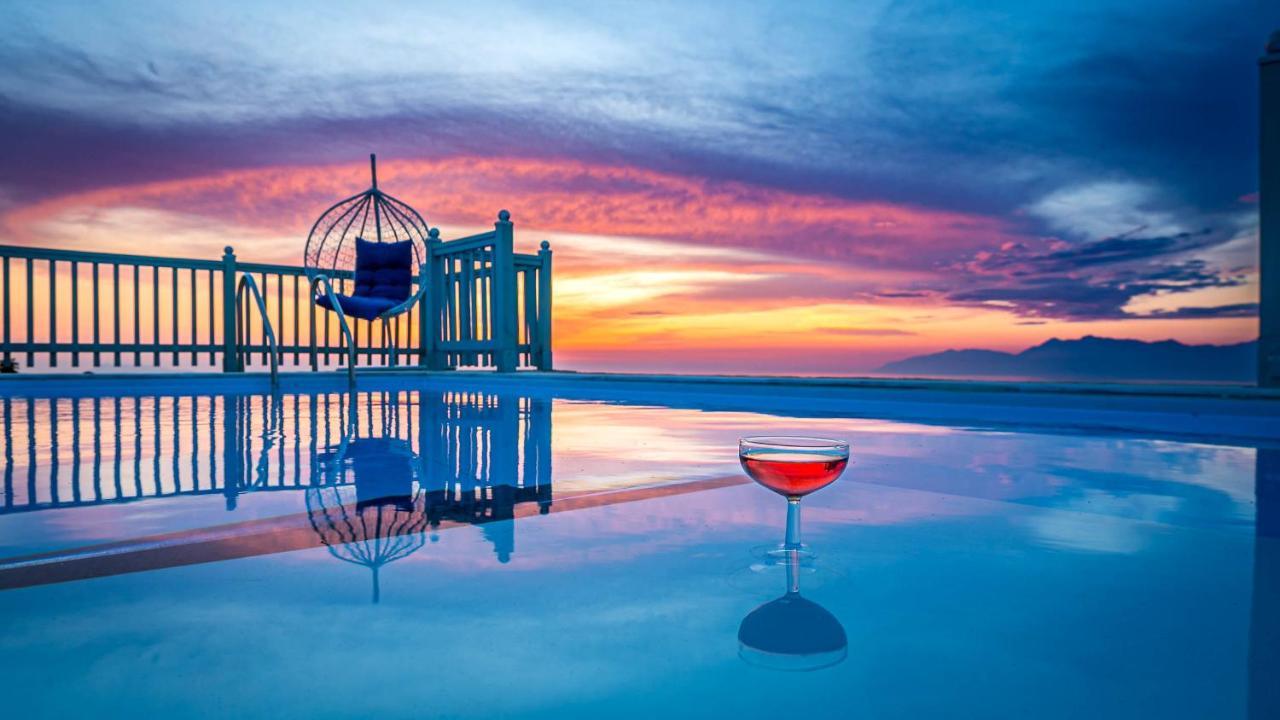 Villa Orizontas Corfu, Private Villa With Breathtaking Views Loutses Ngoại thất bức ảnh